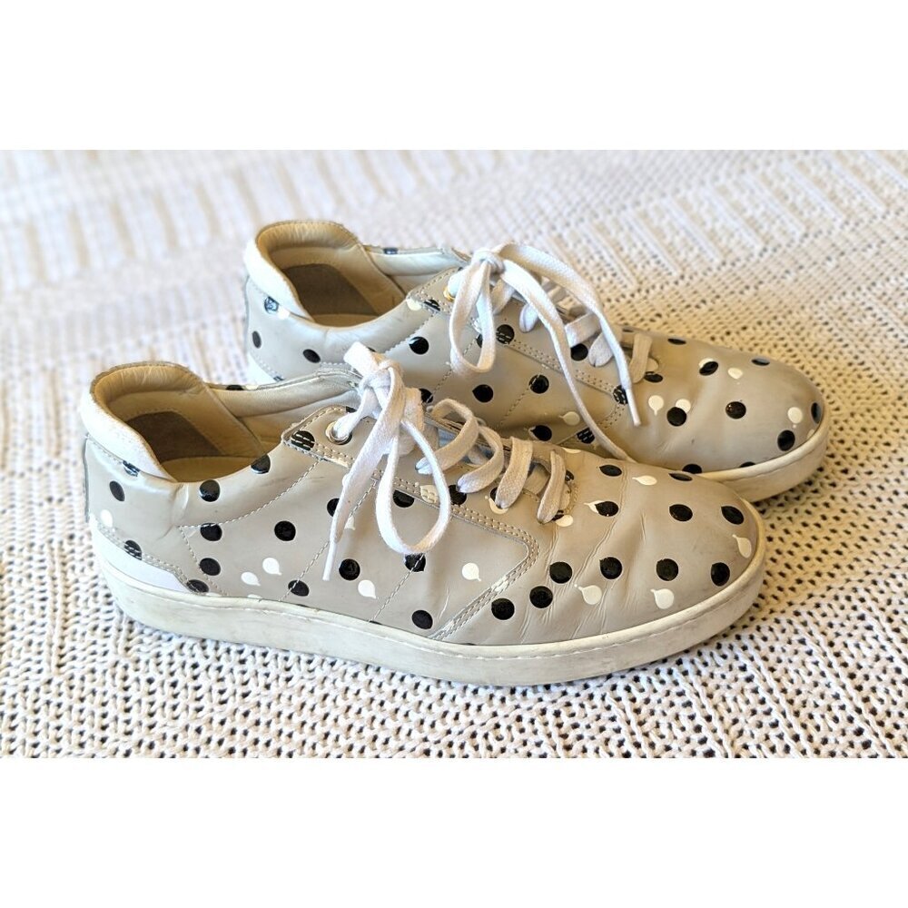 WANT Les Essentiels Lennon Dot Sneakers Size 40/9.5 US Leather shoes lace up
